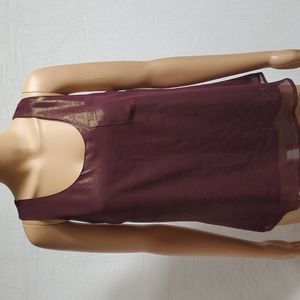 APT.9 women sleeveless burgundy S